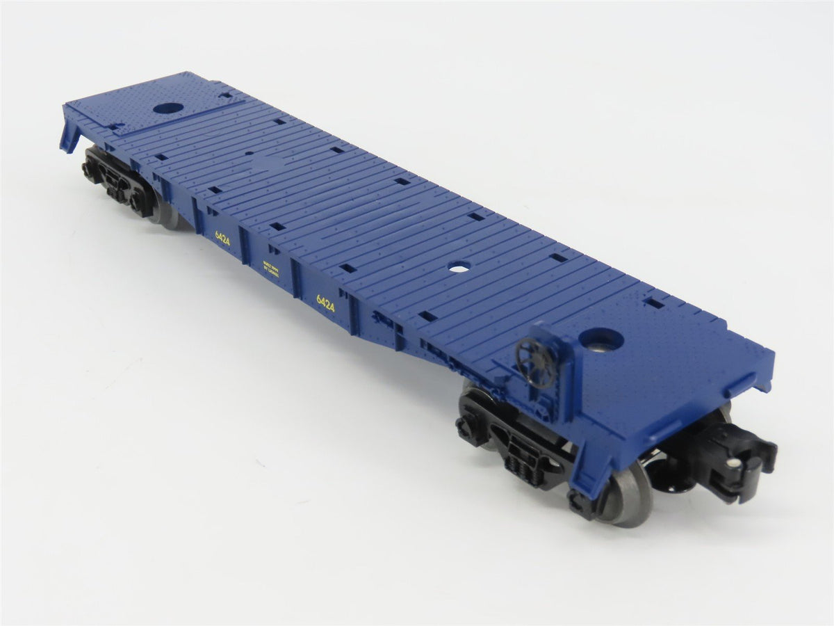 O Gauge 3-Rail Lionel 6-36021 Flatcar #6424 w/Alaska Airlines Airplane