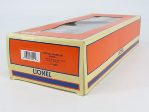 O Gauge 3-Rail Lionel 6-36021 Flatcar #6424 w/Alaska Airlines Airplane