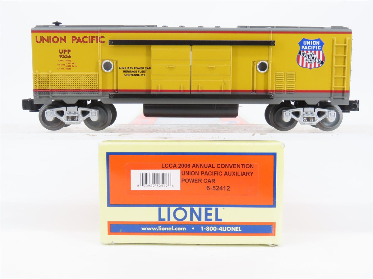 O Gauge 3-Rail Lionel 6-52412 UP LCCA 2006 Annual Convention Auxiliary Power Car