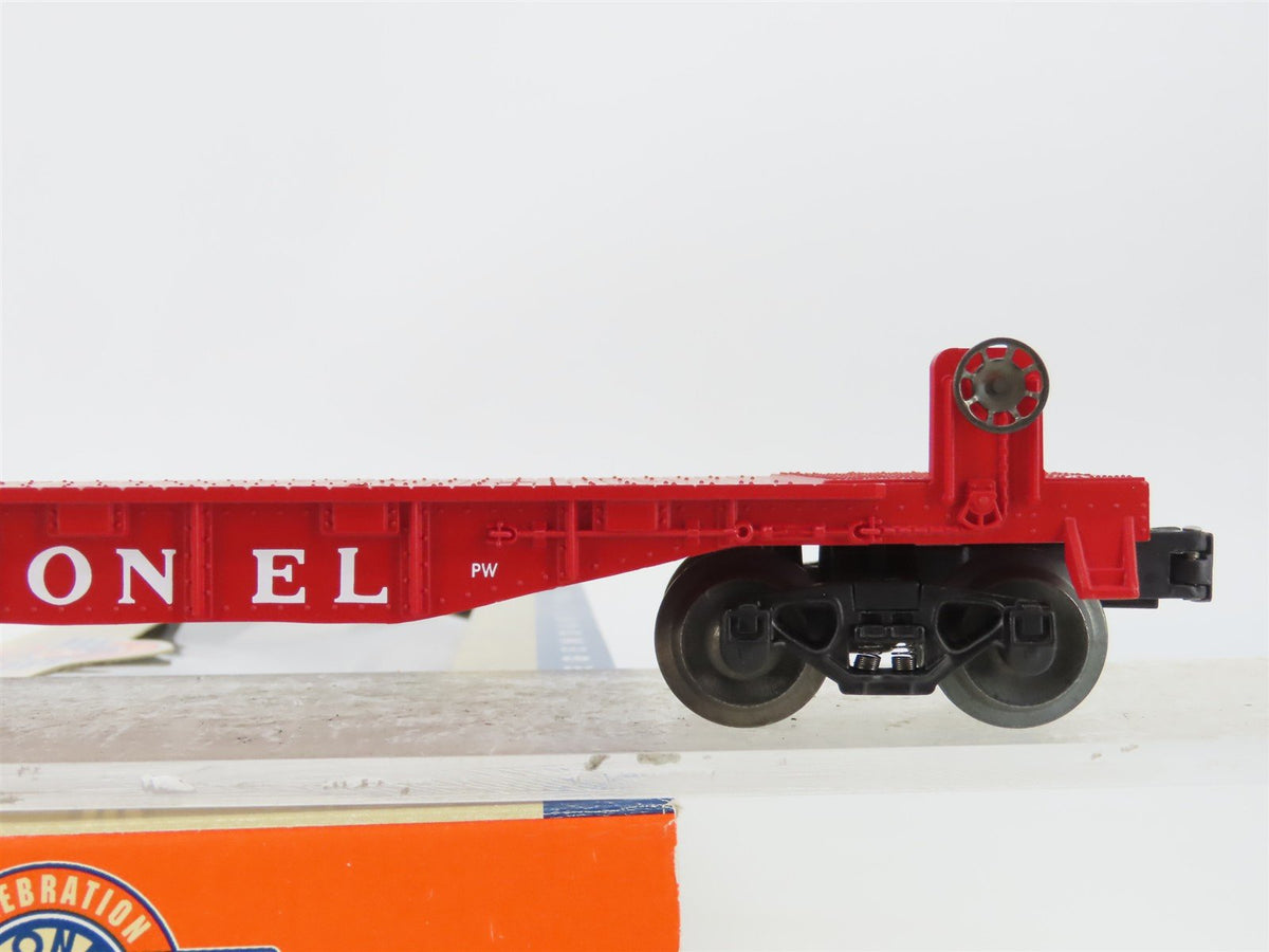 O Gauge 3-Rail Lionel Postwar 6-19487 Flatcar #6800 w/Airplane