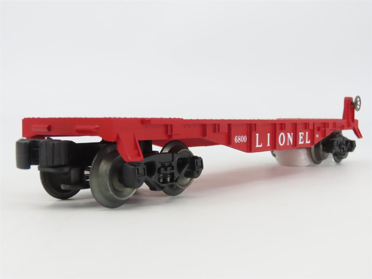 O Gauge 3-Rail Lionel Postwar 6-19487 Flatcar #6800 w/Airplane