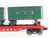 O Gauge 3-Rail Lionel Postwar 6-39423 Lionel Lines Flatcar #3460 w/Trailers