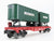 O Gauge 3-Rail Lionel Postwar 6-39423 Lionel Lines Flatcar #3460 w/Trailers
