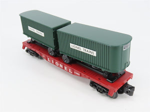 O Gauge 3-Rail Lionel Postwar 6-39423 Lionel Lines Flatcar #3460 w/Trailers