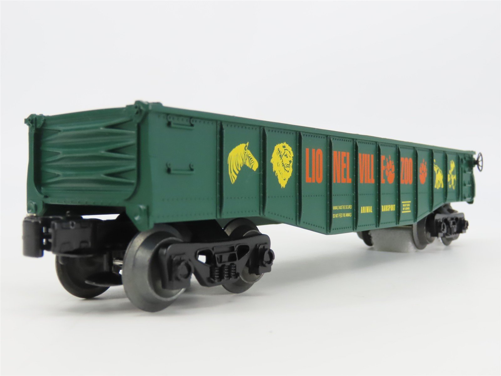 O Gauge 3-Rail Lionel 6-19476 Lionelville Zoo Animal Transport Gondola w/Animals