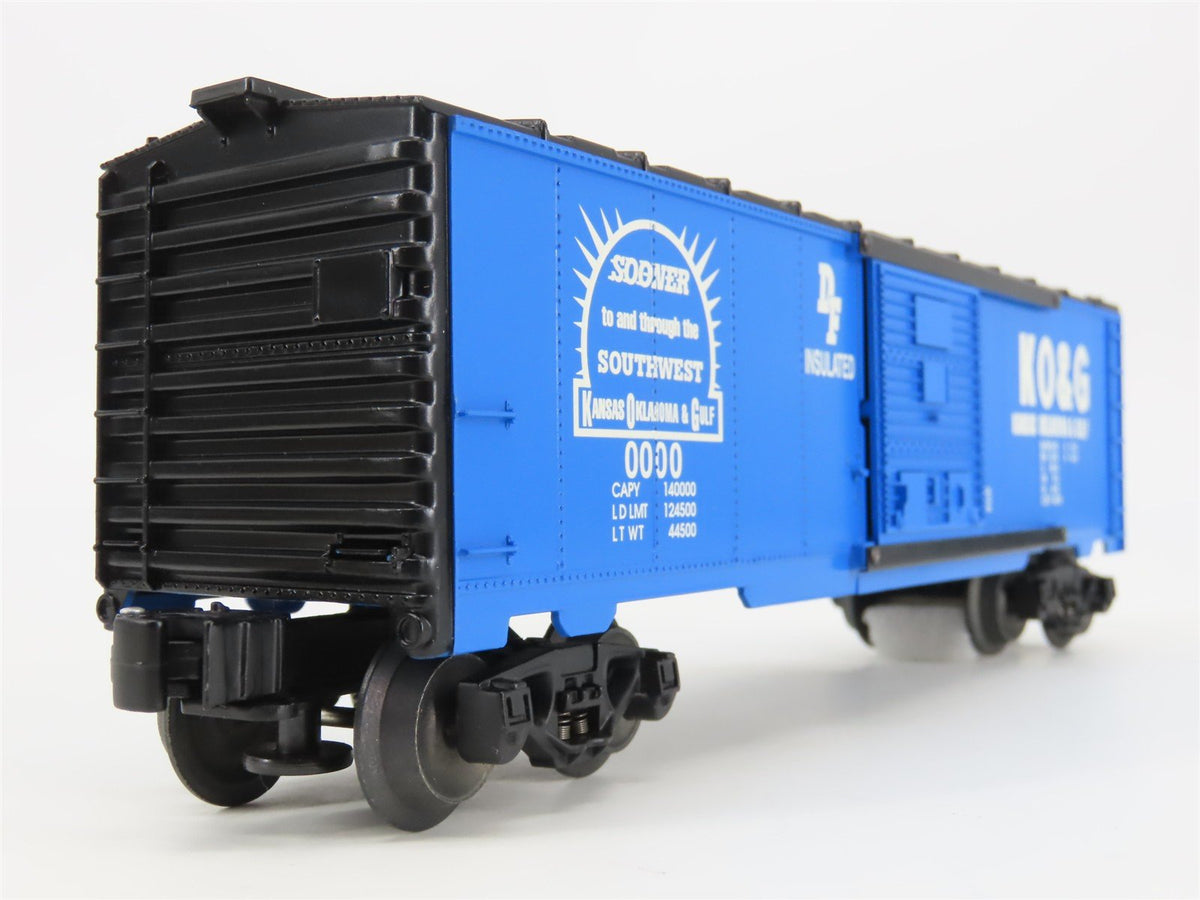 O Gauge 3-Rail Lionel 6464 Archive 6-39214 KO&amp;G Kansas, Oklahoma &amp; Gulf Boxcar