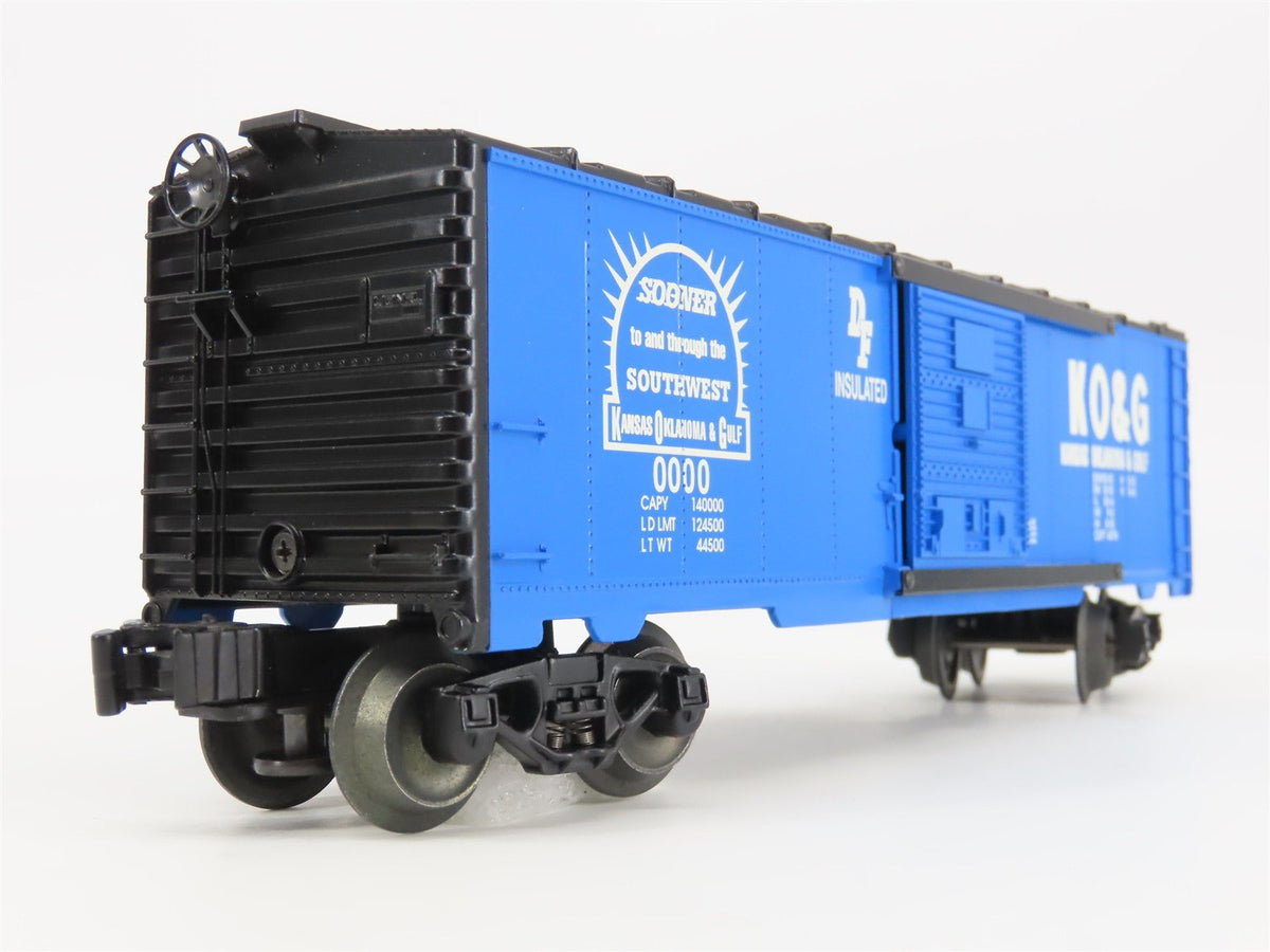 O Gauge 3-Rail Lionel 6464 Archive 6-39214 KO&amp;G Kansas, Oklahoma &amp; Gulf Boxcar