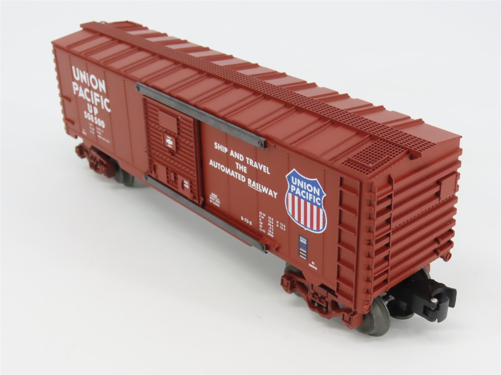 O Gauge 3-Rail Lionel 6-39207 UP Union Pacific 6565 Box Car #508500