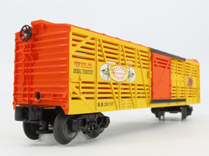 O Gauge 3-Rail Lionel 6-26157 BB Ballyhoo Brothers Circus Stock Car w/Animals
