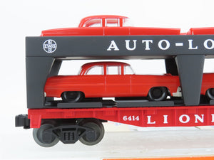 O Gauge 3-Rail Lionel Postwar Series 6-19427 Flatcar #6414 w/Autoloader & Cars