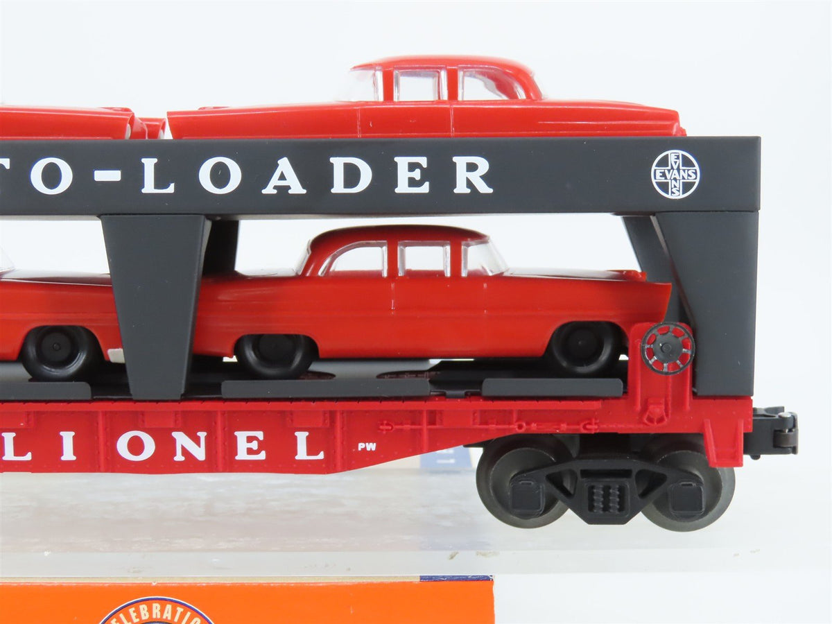 O Gauge 3-Rail Lionel Postwar Series 6-19427 Flatcar #6414 w/Autoloader &amp; Cars