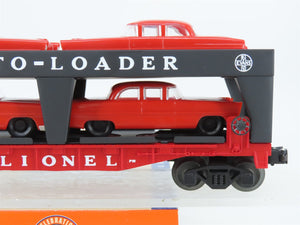 O Gauge 3-Rail Lionel Postwar Series 6-19427 Flatcar #6414 w/Autoloader & Cars