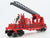 O Gauge 3-Rail Lionel Postwar 6-29844 Fireman and Ladder Car #3512