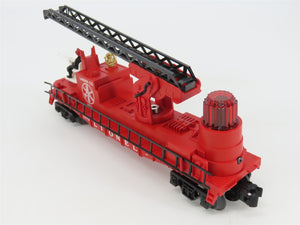 O Gauge 3-Rail Lionel Postwar 6-29844 Fireman and Ladder Car #3512