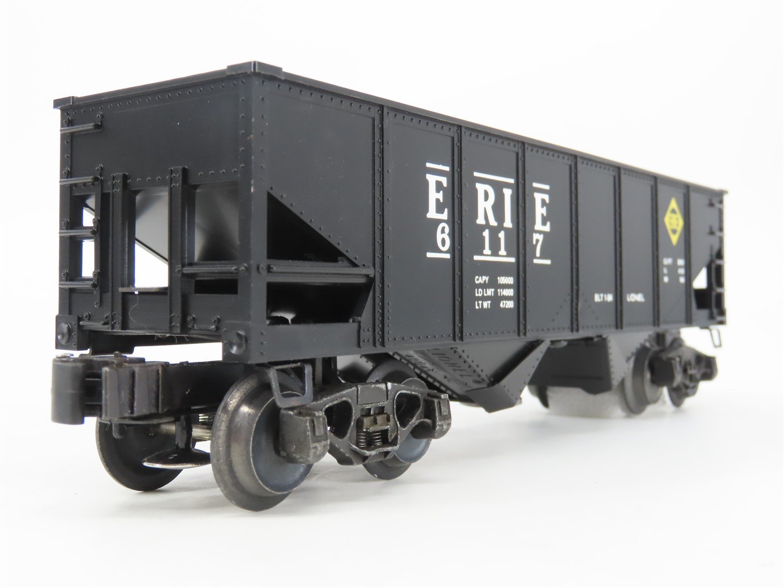 O Gauge 3-Rail Lionel 6-6117 Erie Operating Hopper #6-6117