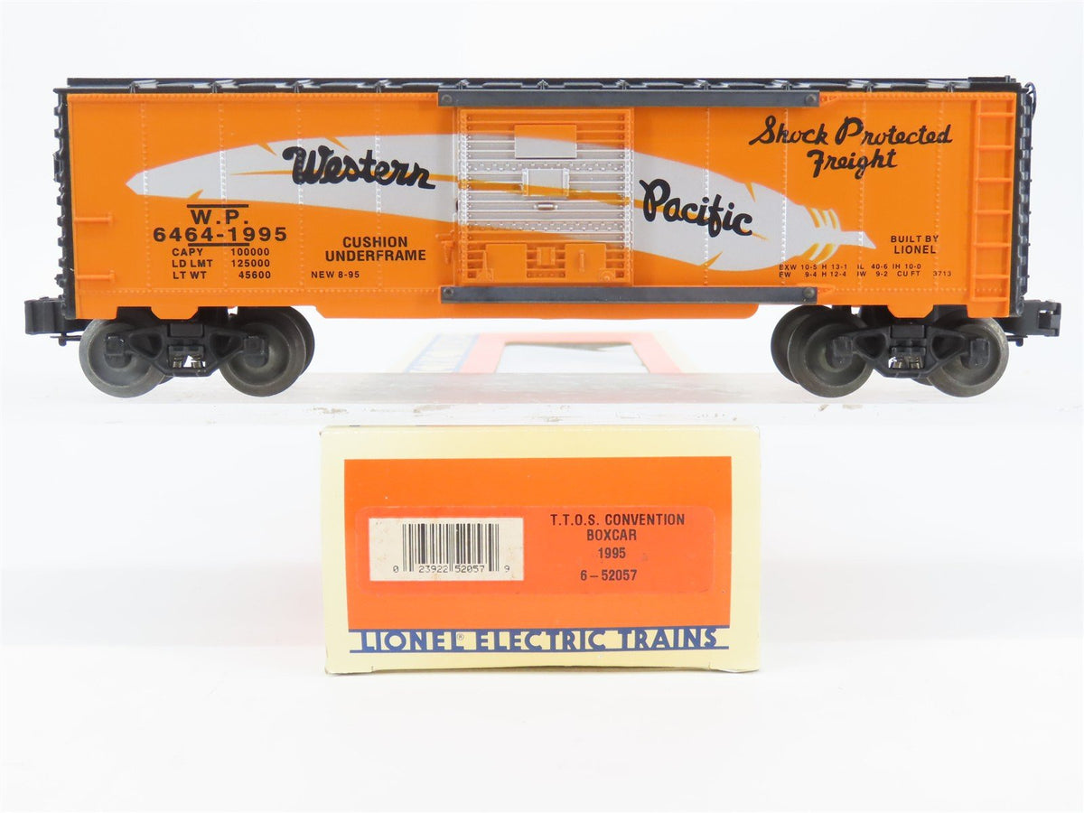 O Gauge 3-Rail Lionel 6-52057 TTOS Convention WP Box Car 6464-1995