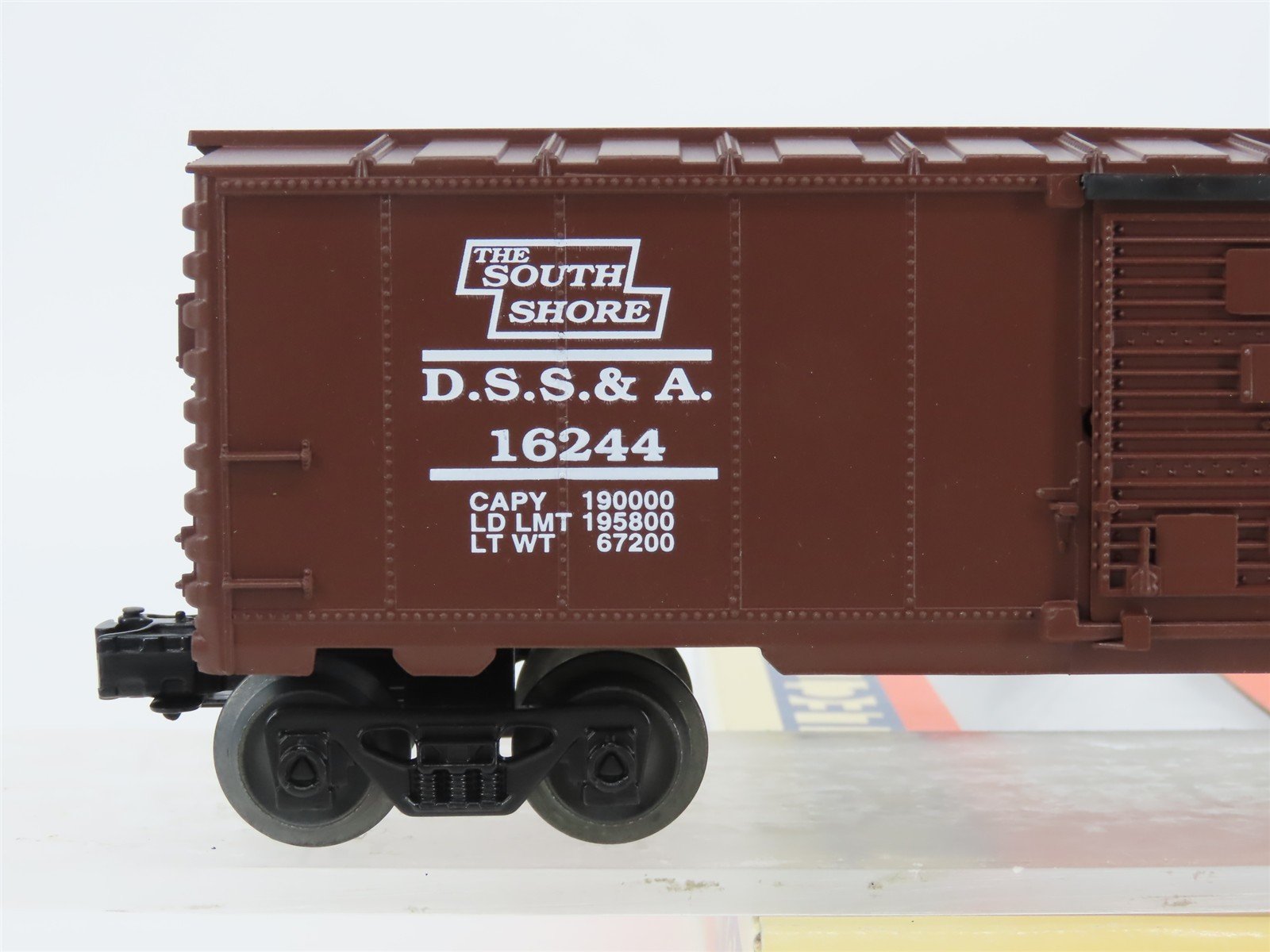 O Gauge 3-Rail Lionel #6-16244 DSS&A Duluth South Shore & Atlantic Boxcar #16244