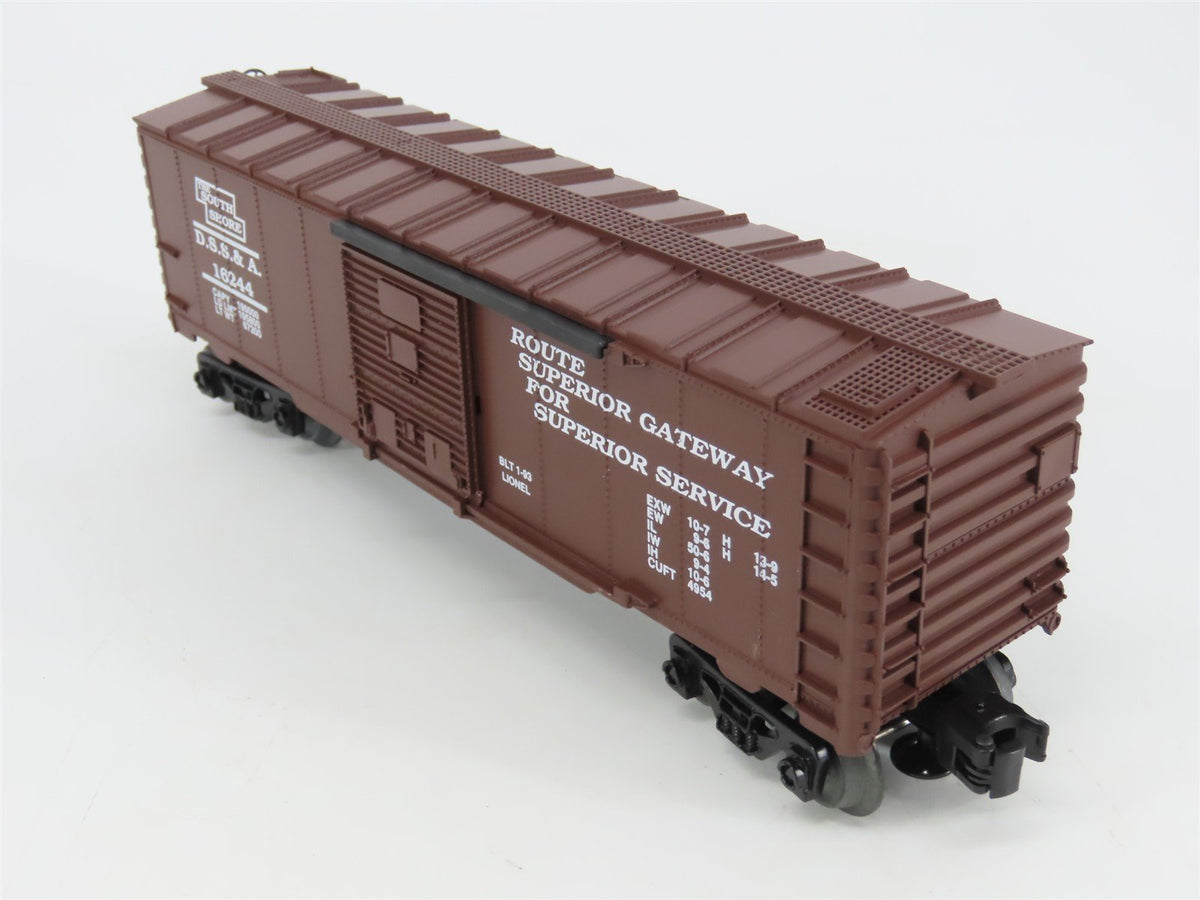 O Gauge 3-Rail Lionel #6-16244 DSS&amp;A Duluth South Shore &amp; Atlantic Boxcar #16244