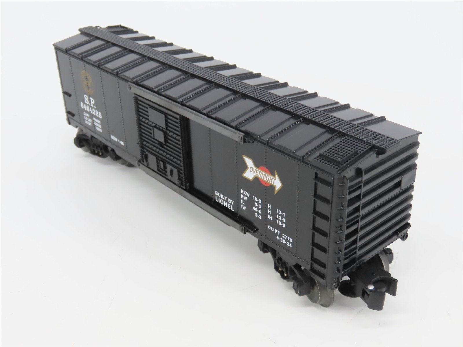 O Gauge 3-Rail Lionel 6-19274 SP Southern Pacific Box Car #6464225