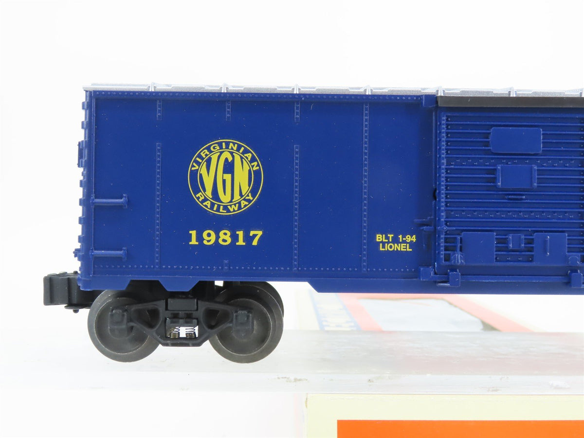 O Gauge 3-Rail Lionel 6-19817 VGN Virginian Railway Ice Car #19817