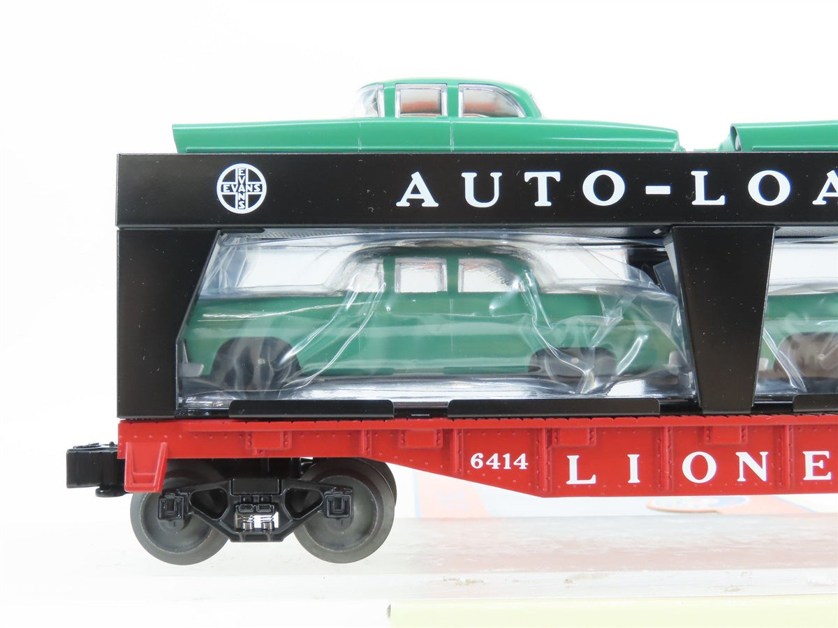 O Gauge 3-Rail Lionel 6-39450 Evans Auto Loader #6414 w/4 Automobiles