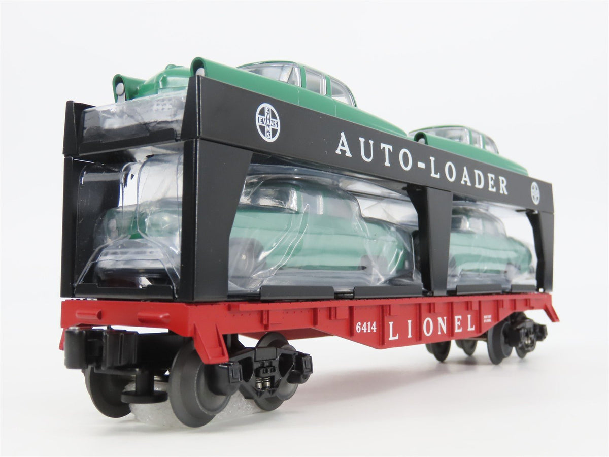 O Gauge 3-Rail Lionel 6-39450 Evans Auto Loader #6414 w/4 Automobiles