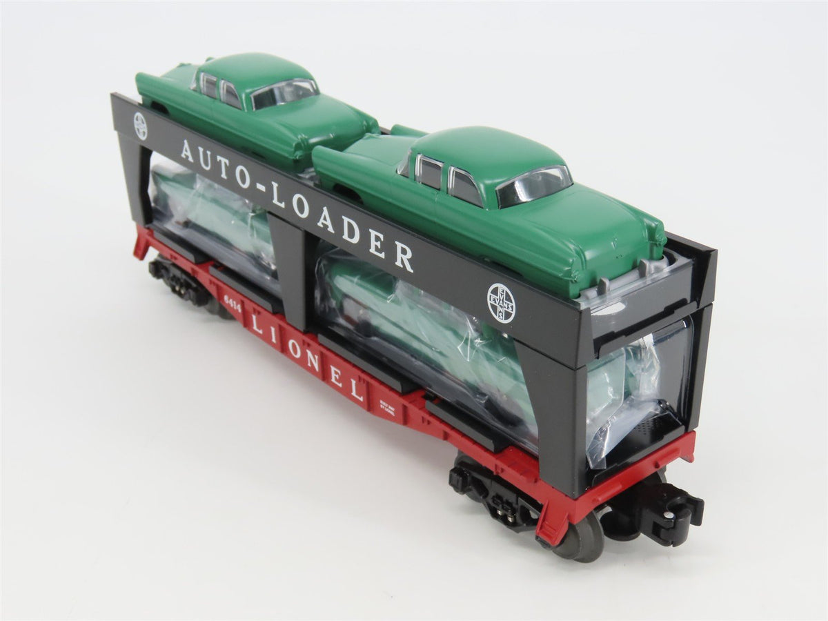 O Gauge 3-Rail Lionel 6-39450 Evans Auto Loader #6414 w/4 Automobiles
