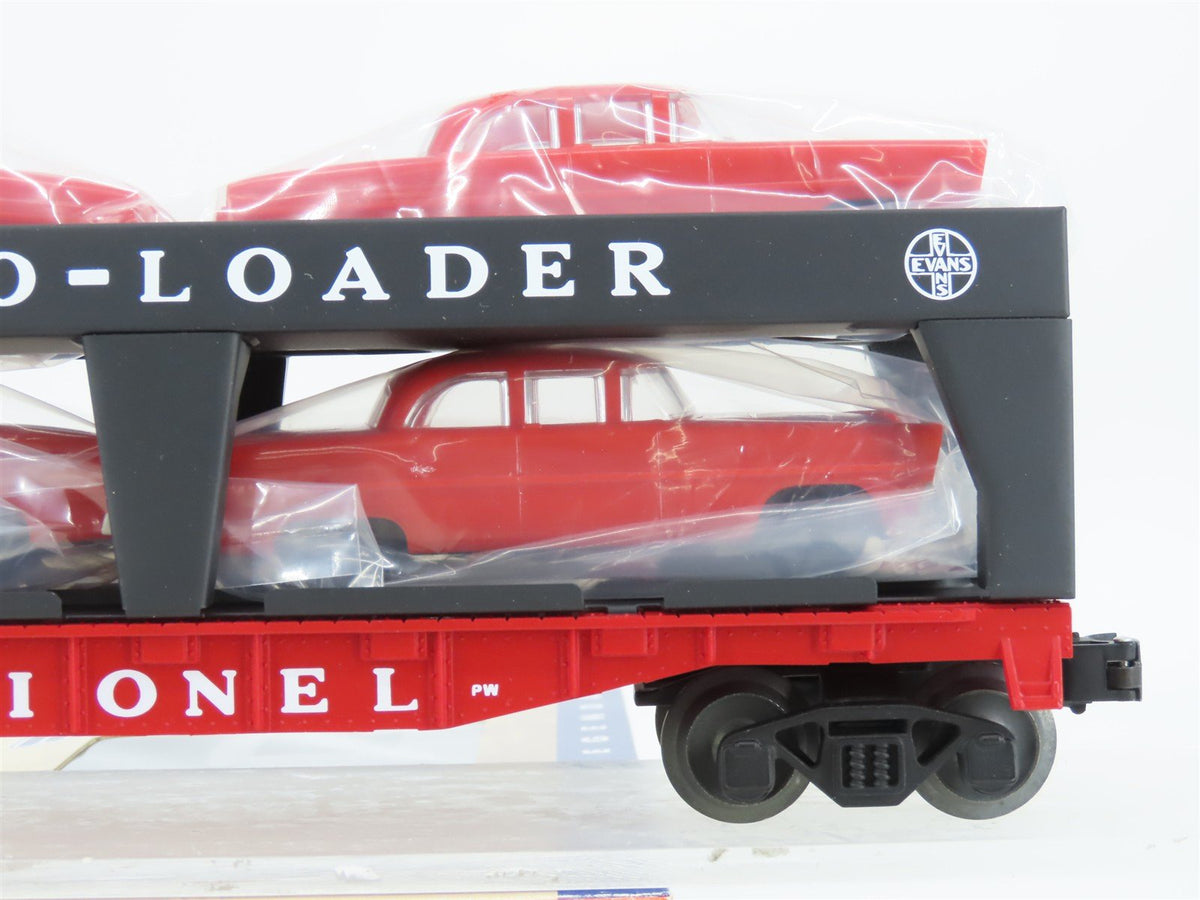 O Gauge 3-Rail Lionel Postwar Series 6-19427 Flat Car Auto Loader 6414 w/ Autos