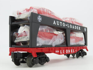 O Gauge 3-Rail Lionel Postwar Series 6-19427 Flat Car Auto Loader 6414 w/ Autos