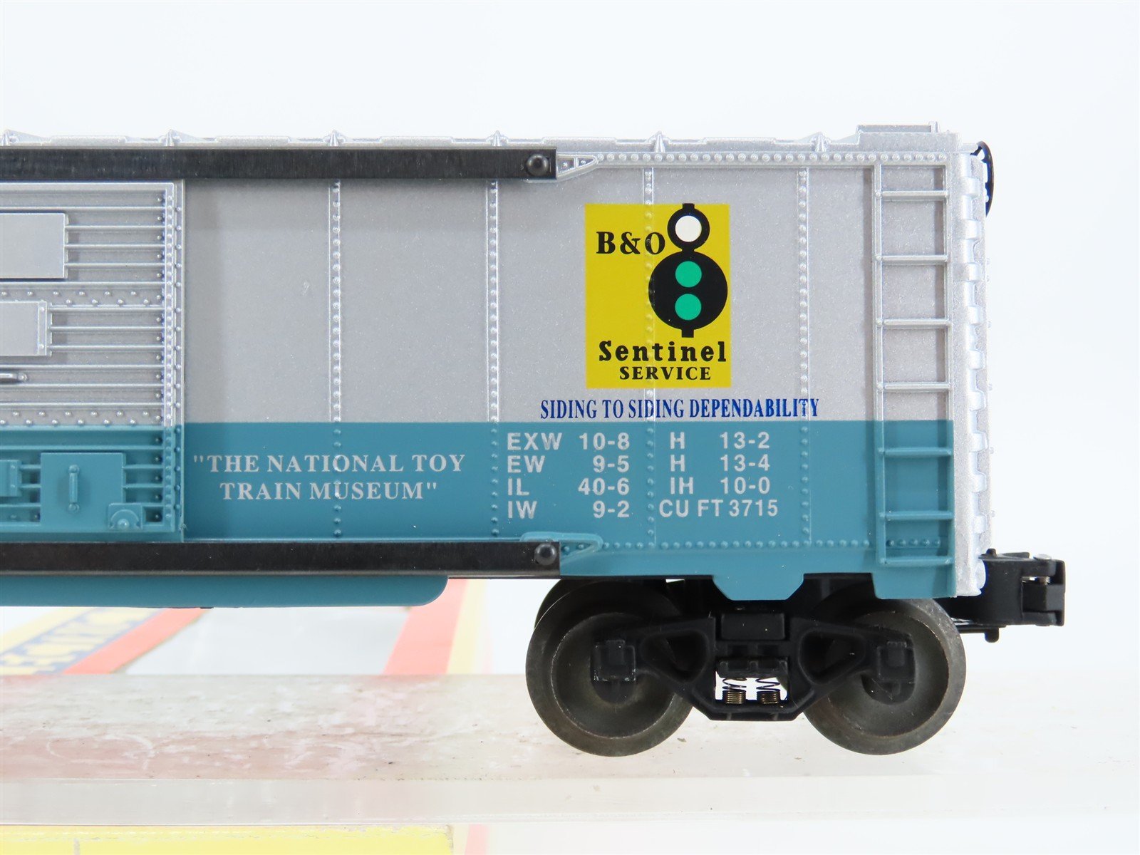 O Gauge 3-Rail Lionel 6-52051 TCA B&O Baltimore & Ohio Sentinel Box Car #6464095