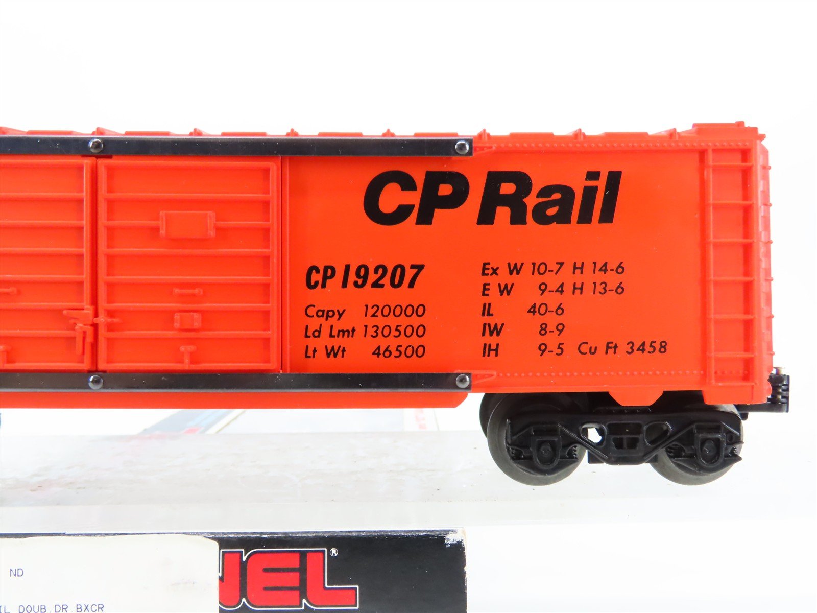 O Gauge 3-Rail Lionel 6-19207 CP Rail Double Door Box Car #19207