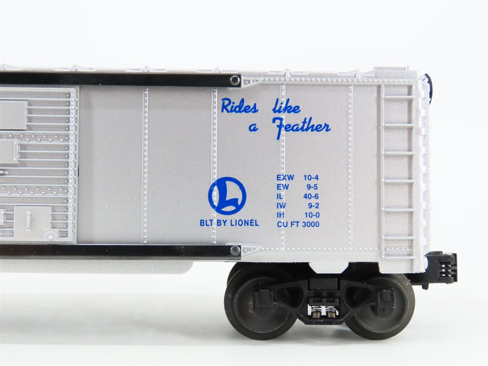 O Gauge 3-Rail Lionel 6-19247 WP/M&STL/GN Single Door Box Car Set of 3