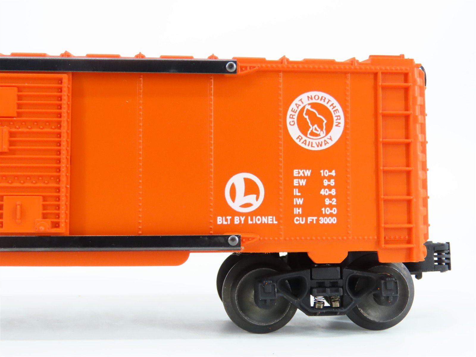 O Gauge 3-Rail Lionel 6-19247 WP/M&STL/GN Single Door Box Car Set of 3