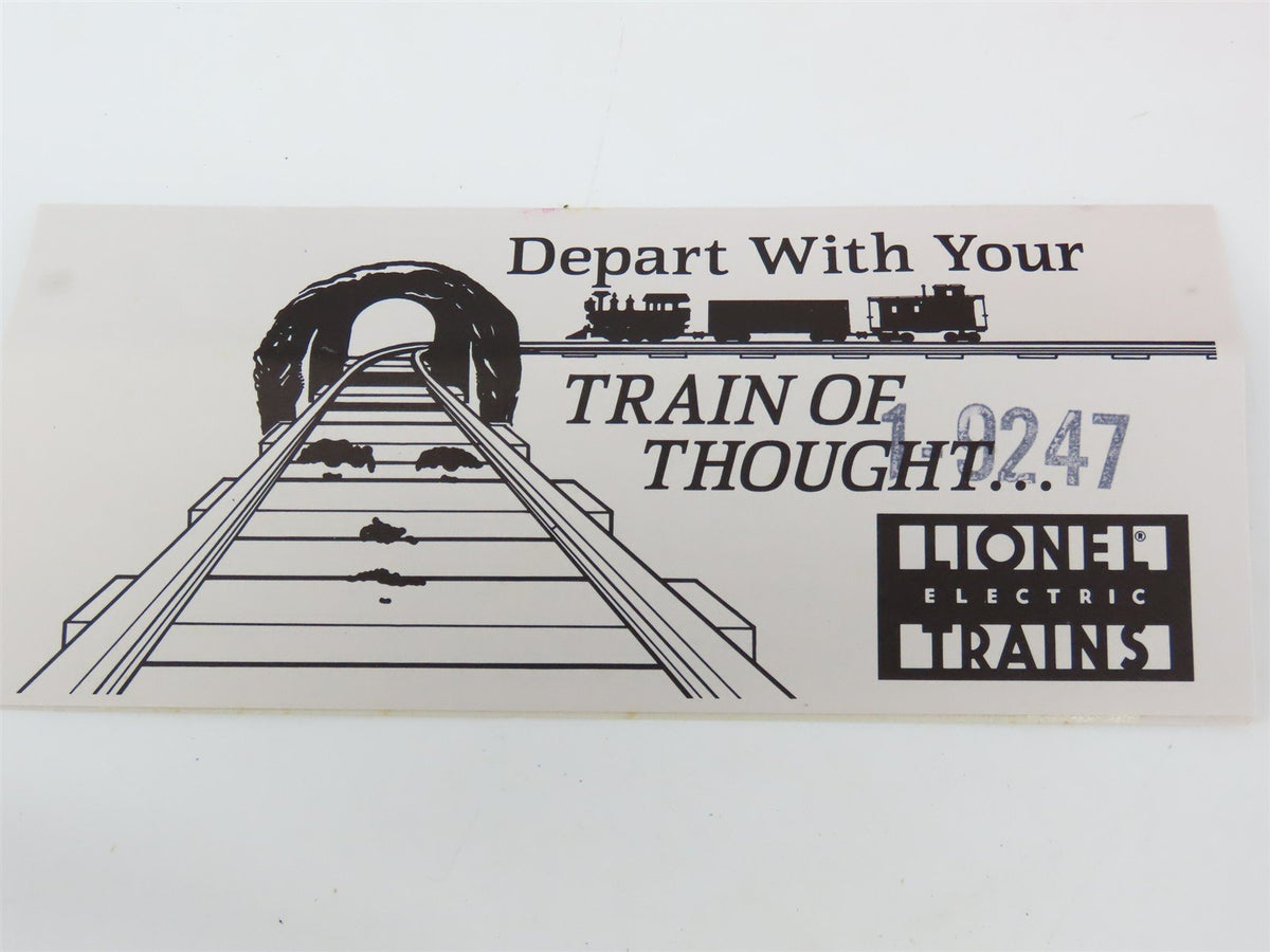 O Gauge 3-Rail Lionel 6-19247 WP/M&amp;STL/GN Single Door Box Car Set of 3