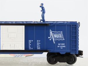O Gauge 3-Rail Lionel 6-26770 WAB Wabash Operating Brakeman Box Car #3424