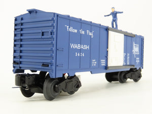 O Gauge 3-Rail Lionel 6-26770 WAB Wabash Operating Brakeman Box Car #3424
