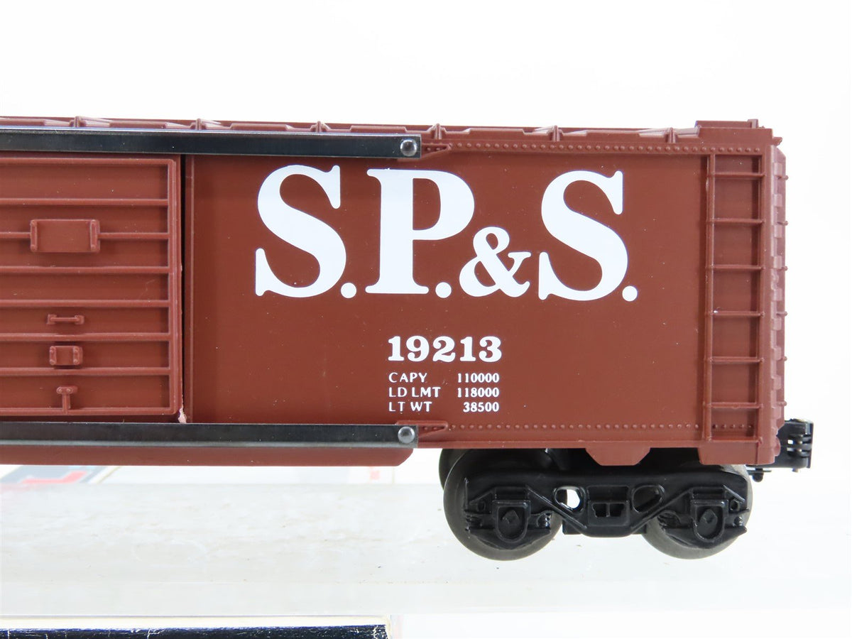 O Gauge 3-Rail Lionel 6-19213 SP&amp;S Spokane Portland &amp; Seattle Box Car #19213