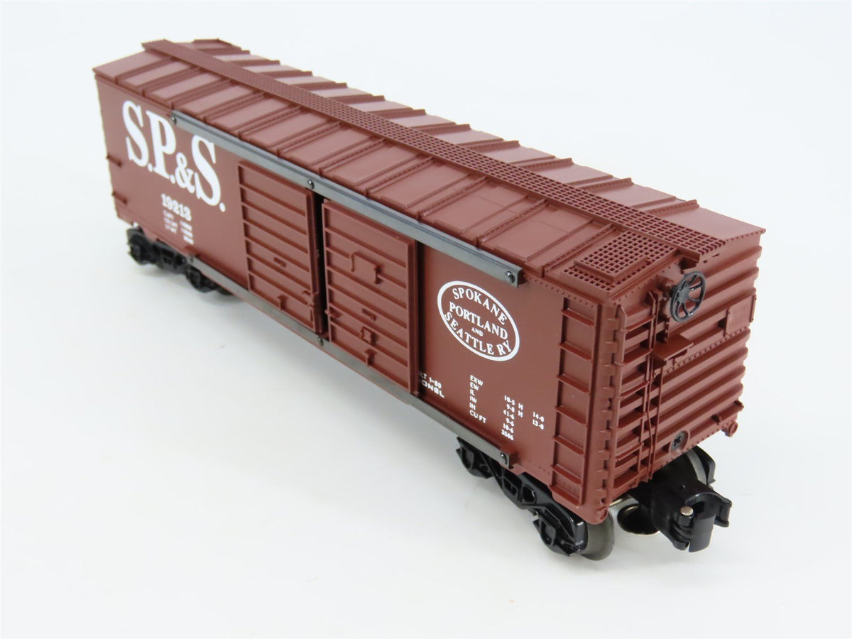 O Gauge 3-Rail Lionel 6-19213 SP&amp;S Spokane Portland &amp; Seattle Box Car #19213