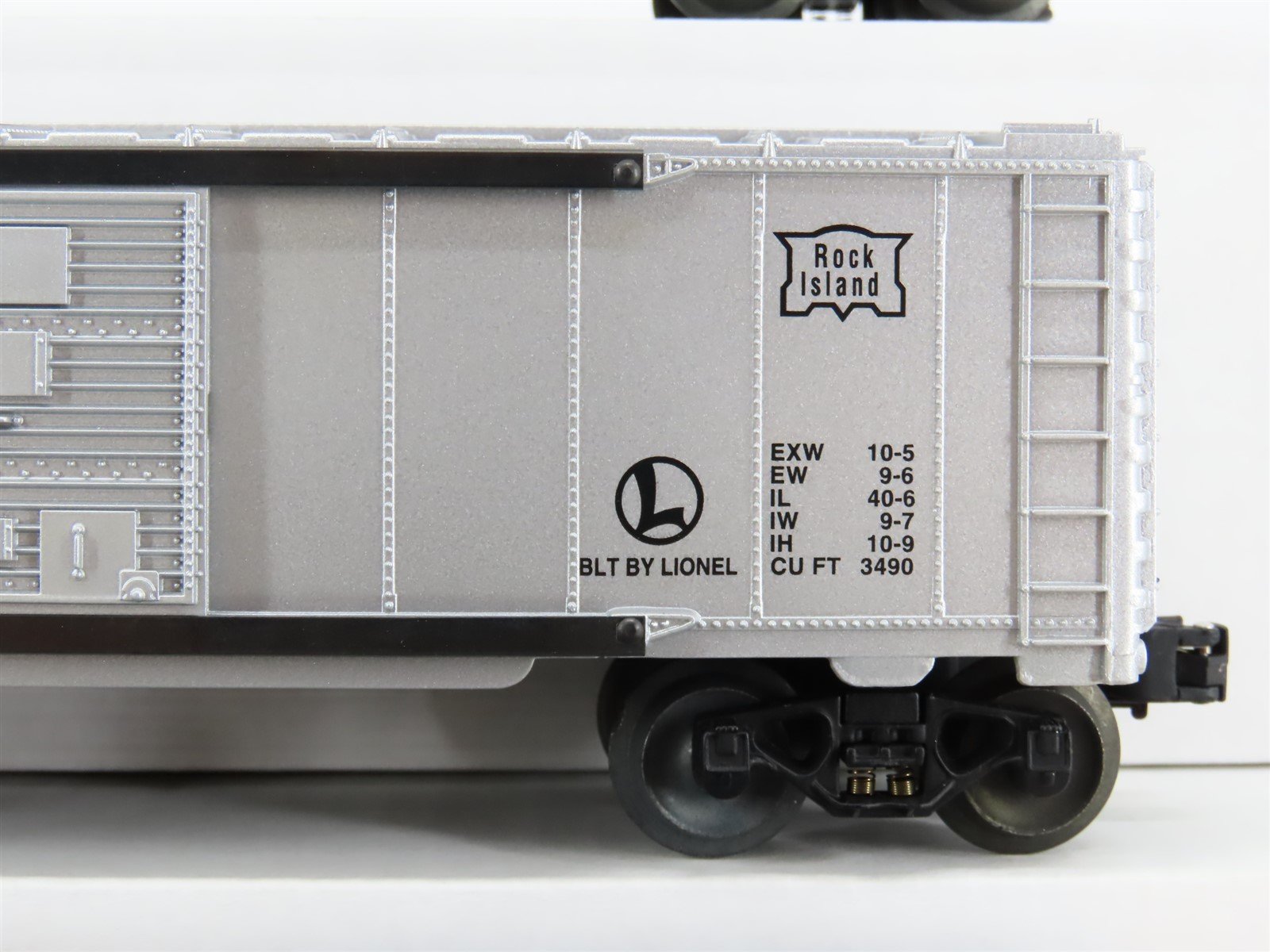 O Gauge 3-Rail Lionel 6-19266 MP/RI/NYC Single Door Box Car Set of 3