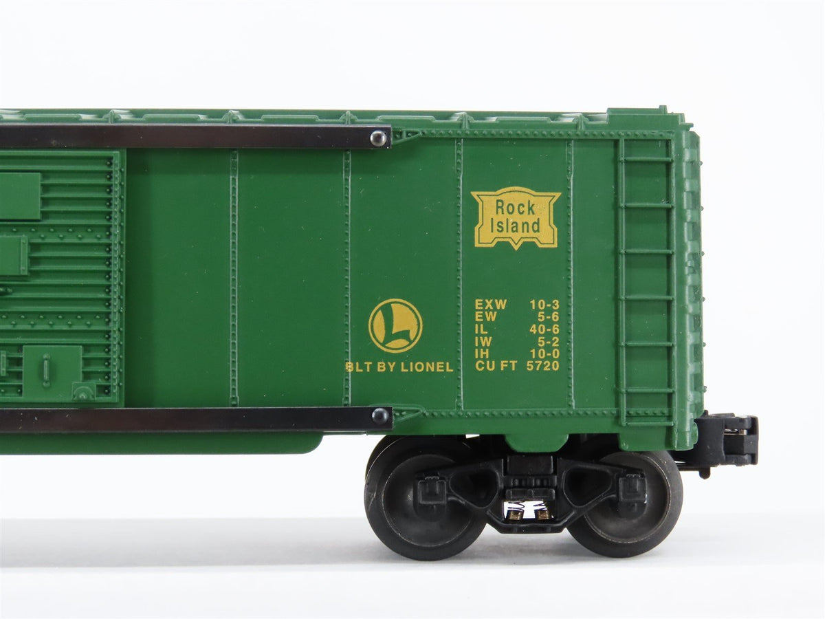 O Gauge 3-Rail Lionel 6-19257 WP/RI Single Door Box Car Set of 3