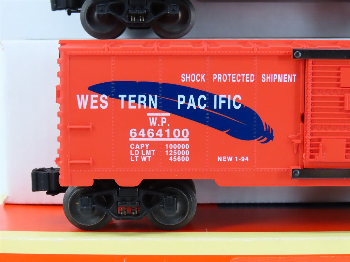 O Gauge 3-Rail Lionel 6-19257 WP/RI Single Door Box Car Set of 3