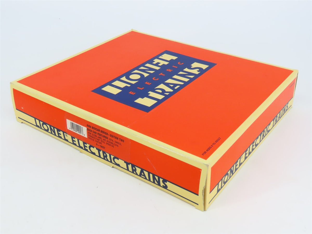 O Gauge 3-Rail Lionel 6-19257 WP/RI Single Door Box Car Set of 3