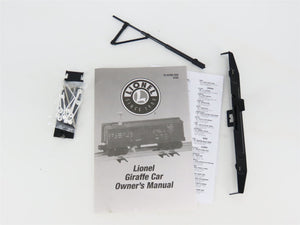 O Gauge 3-Rail Lionel 6-26780 Bronx Zoo Operating Giraffe Car #3376