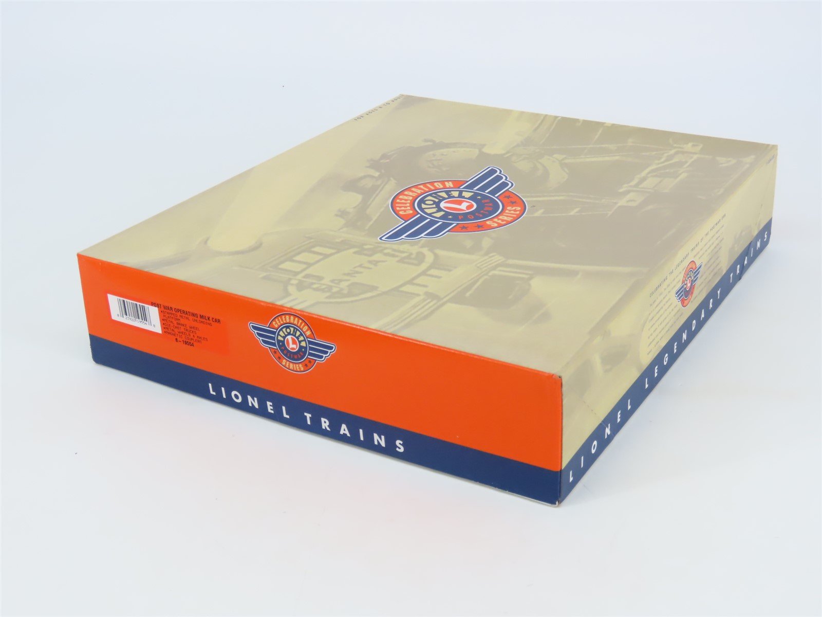 O Gauge 3-Rail Lionel Postwar 6-19554 Operating Milk Car #36621 w/ Platform