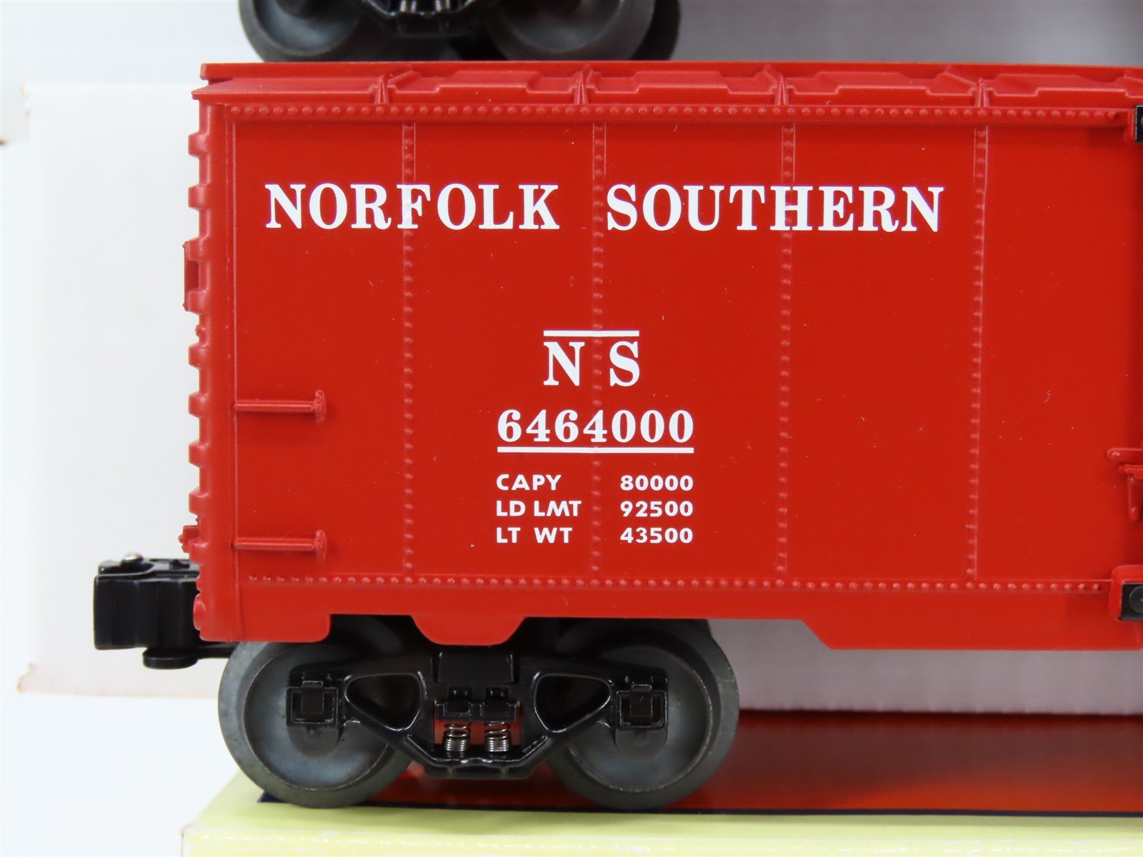 O Gauge 3-Rail Lionel 6-39253 NS/DM/L&N 6464 Archive Single Door Box Car 3-Pack