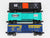 O Gauge 3-Rail Lionel 6-39203 ARR/NH/NYC 6464 Series X Single Door Box Car 3-Pk.