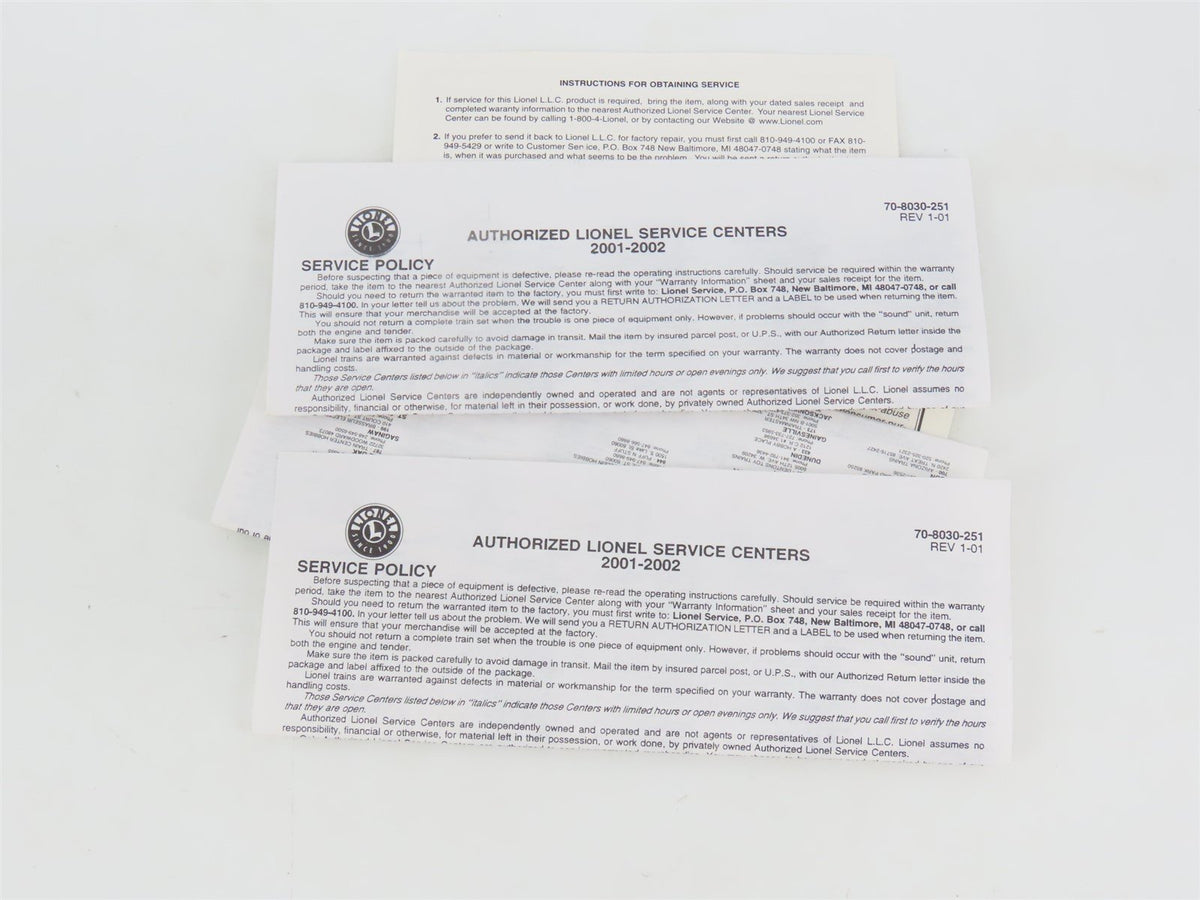 O Gauge 3-Rail Lionel 6-39203 ARR/NH/NYC 6464 Series X Single Door Box Car 3-Pk.