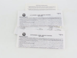 O Gauge 3-Rail Lionel 6-39203 ARR/NH/NYC 6464 Series X Single Door Box Car 3-Pk.