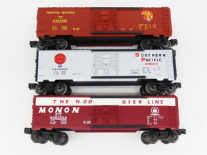 O Gauge 3-Rail Lionel 6-39223 CIL/TS/SP 6464 Archive Single Door Box Car 3-Pack