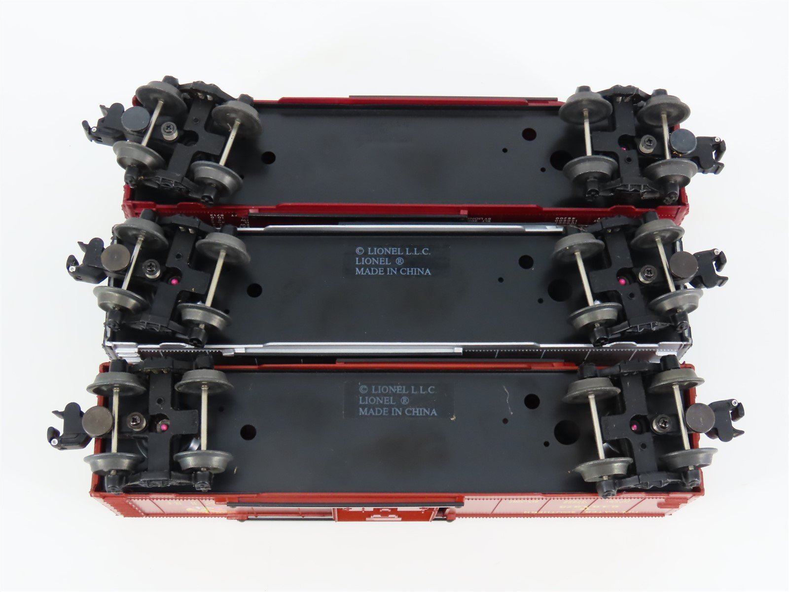 O Gauge 3-Rail Lionel 6-39223 CIL/TS/SP 6464 Archive Single Door Box Car 3-Pack